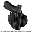 Safariland - 578 GLS Pro-Fit Wide Frame Holster - Black RH