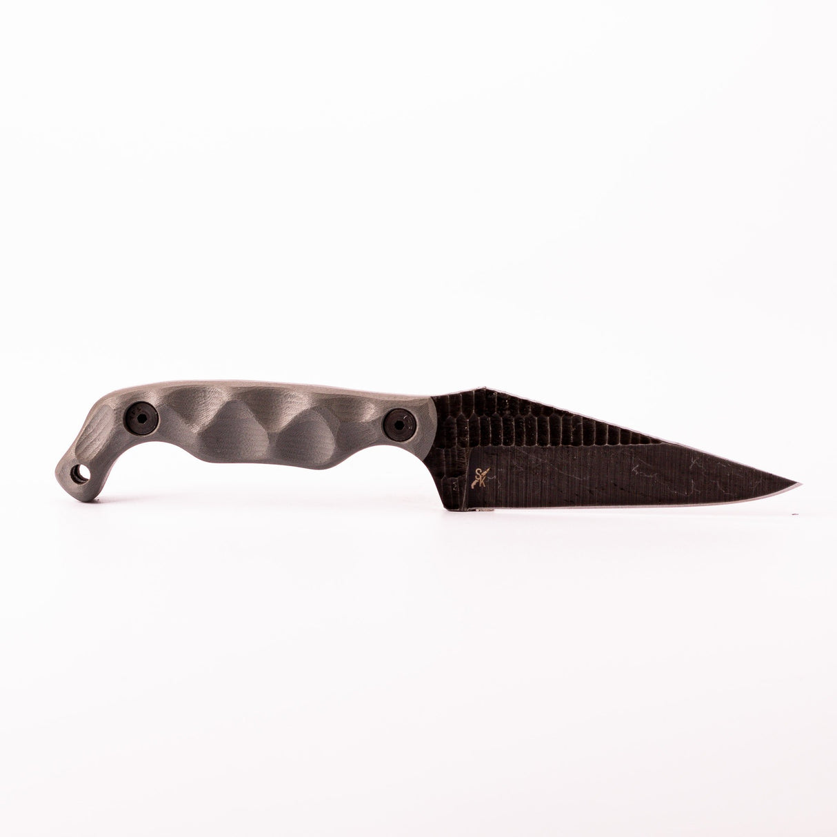 Stroup Knives - Bravo 5 Fixed Blade Knife with Gray G-10 Handle
