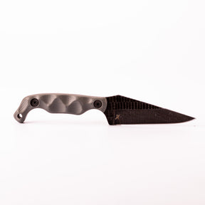 Stroup Knives - Bravo 5 Fixed Blade Knife with Gray G-10 Handle