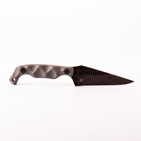 Stroup Knives - Bravo 5 Fixed Blade Knife with Gray G-10 Handle