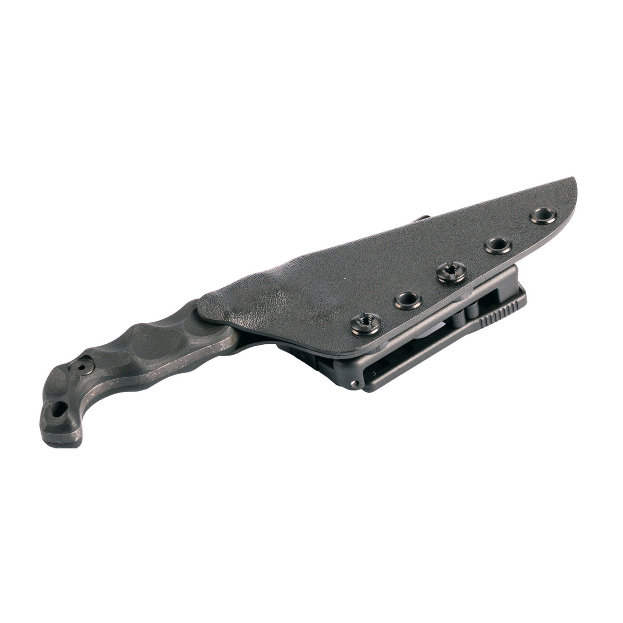 Stroup Knives - Bravo 5 Fixed Blade Knife with Gray G-10 Handle