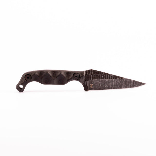 Stroup Knives - Mini Fixed Blade, 1095 Carbon, G10 Handle