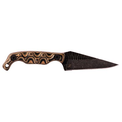 Stroup Knives - Mini Fixed Blade Knife with Camo G10 Handle