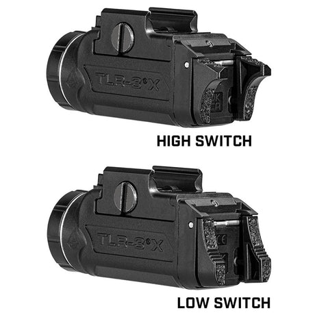 Streamlight - TLR-3X USB Weapon Light for 1913 Rail - Black
