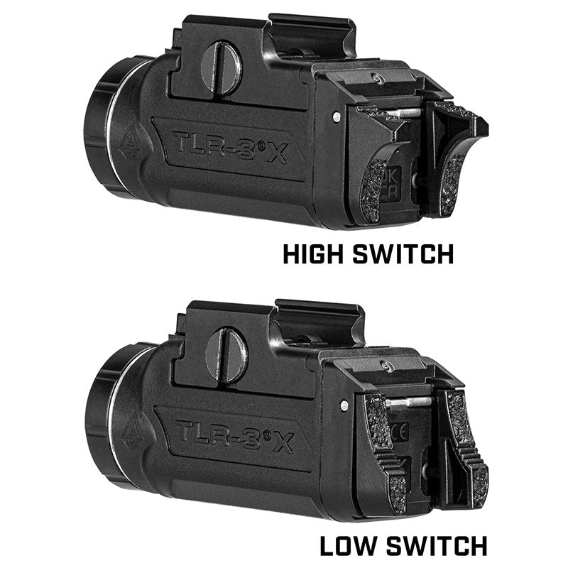 Streamlight - TLR-3X USB Weapon Light for 1913 Slim Rail - Black