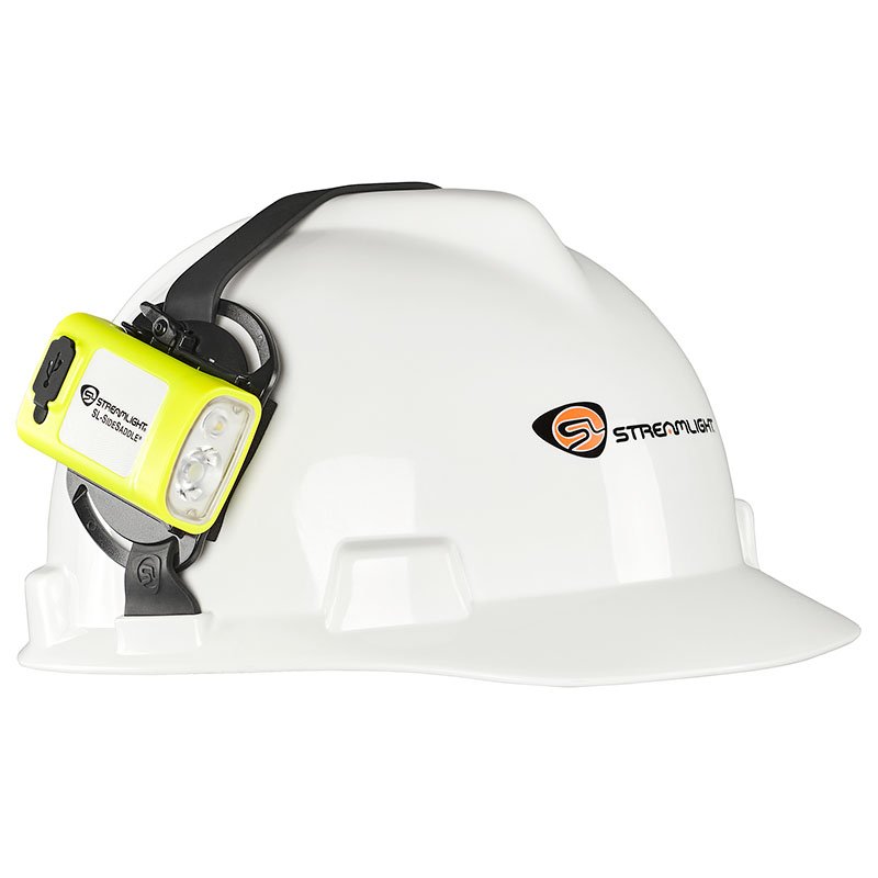 Streamlight - SL-SIDESADDLE USB Rechargeable Hat Light - Black
