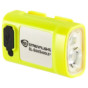 Streamlight - SL-SIDESADDLE USB Rechargeable Hat Light - Yellow