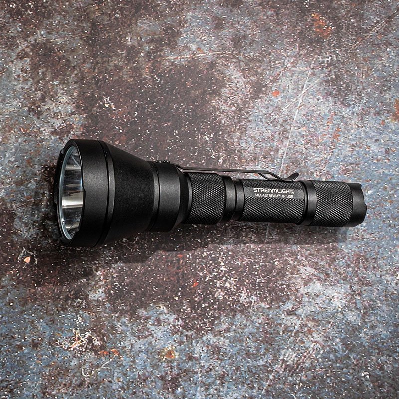 Streamlight - MegaStream HP USB Rechargeable Flashlight 1350 Lumens