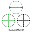 TRUGLO - TRU-BRITE Xtreme 4x32 Rifle Scope with Mil-Dot Reticle