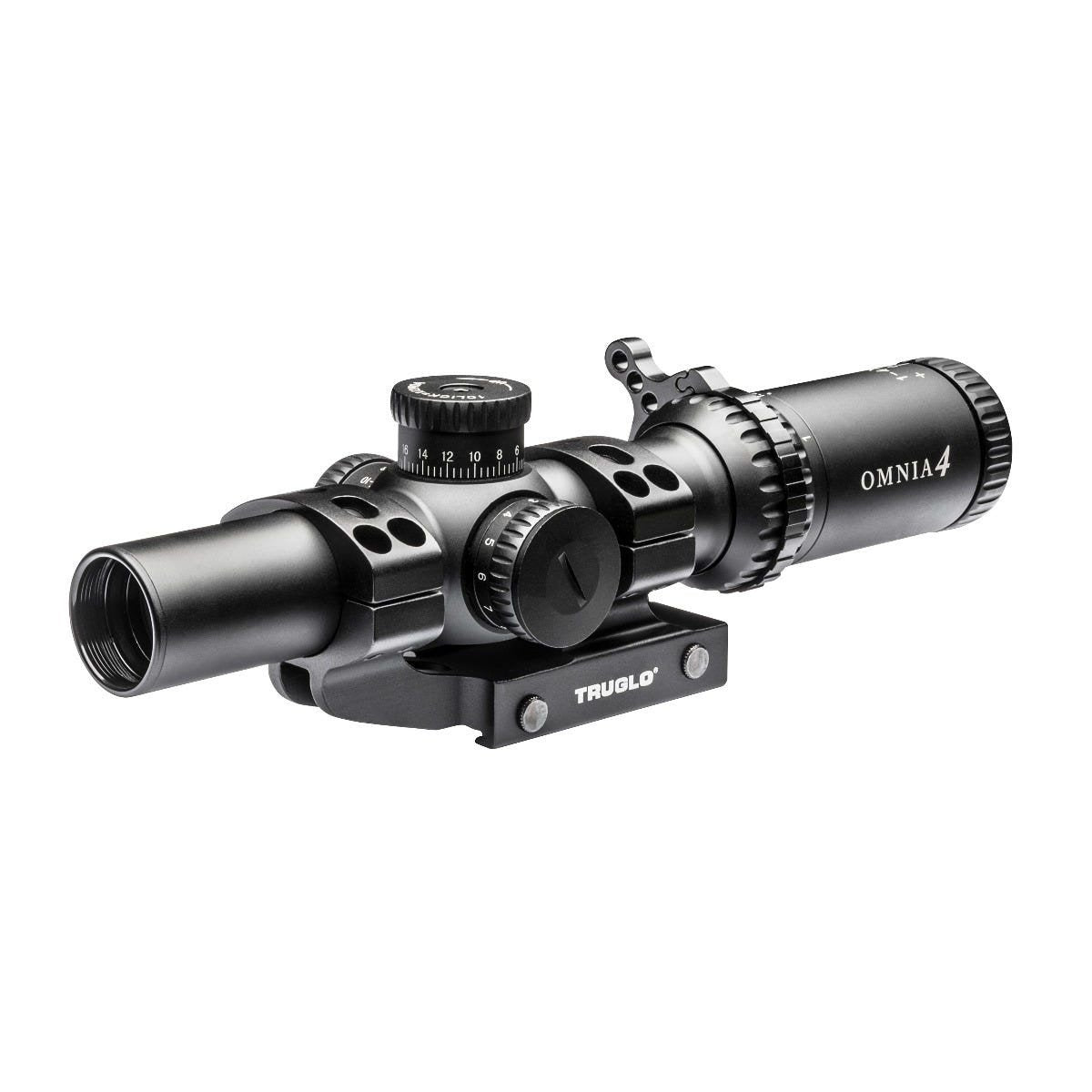 TRUGLO - OMNIA 1-4X24 IR Rifle Scope with APTUS-M1 Mount