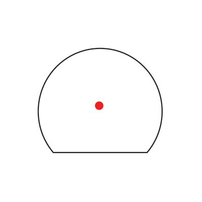 Trijicon - SRO 5 MOA Adjustable LED Red Dot Sight
