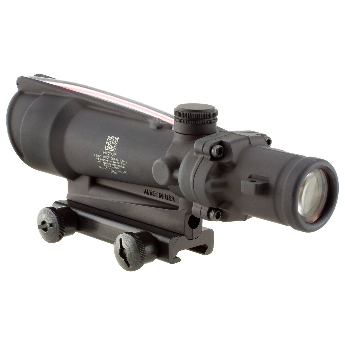 Trijicon - ACOG 3.5x35 Rifle Scope with Red Chevron Reticle