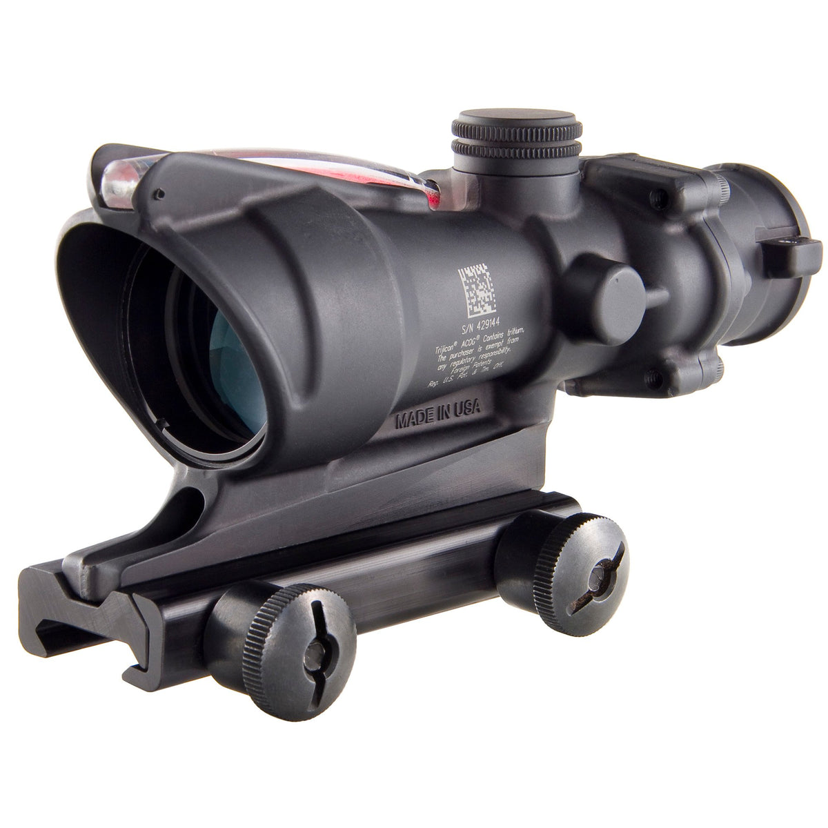 Trijicon - ACOG 4x32 Rifle Scope with Red Chevron Reticle