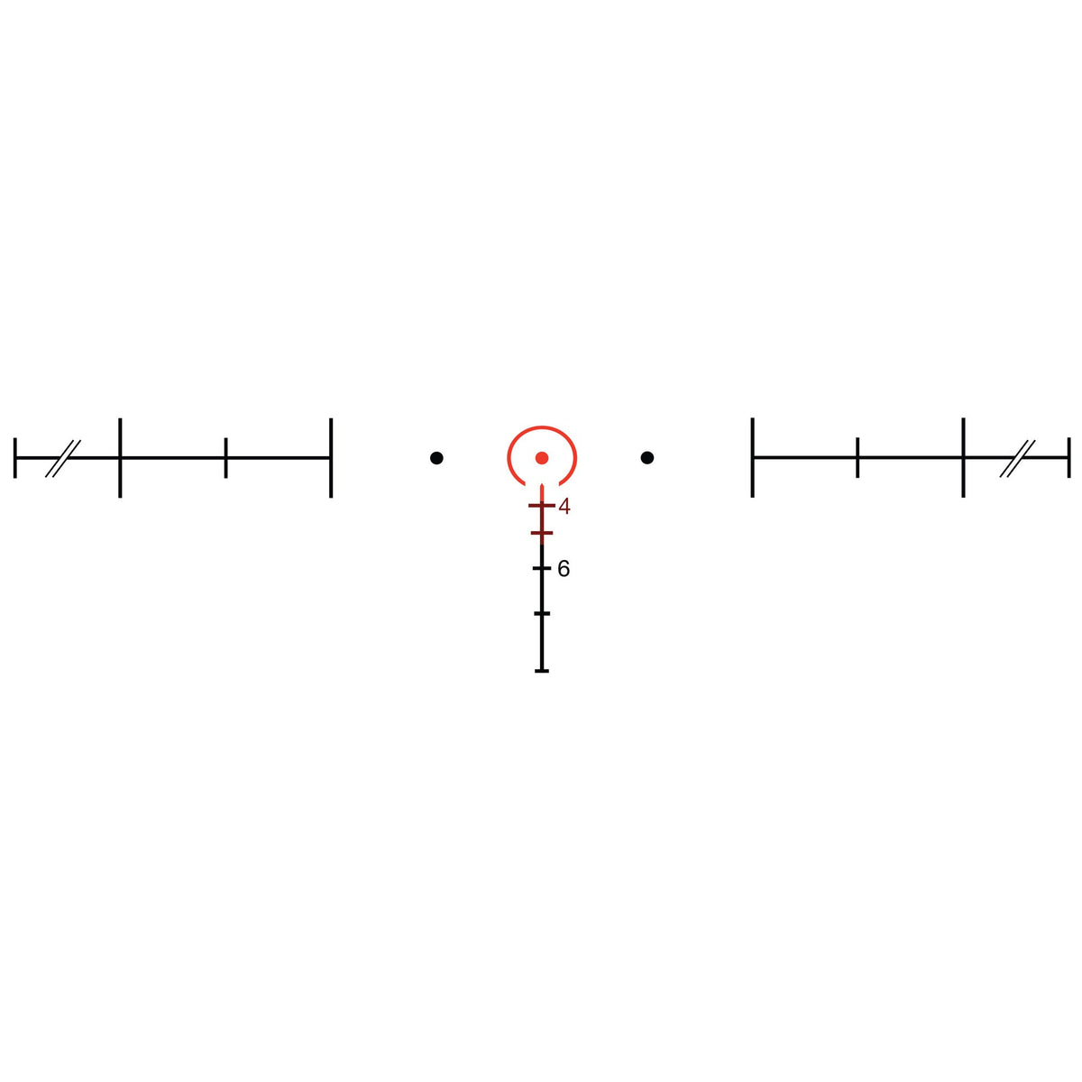 Trijicon - ACOG 4x32 Rifle Scope with Red Horseshoe Reticle