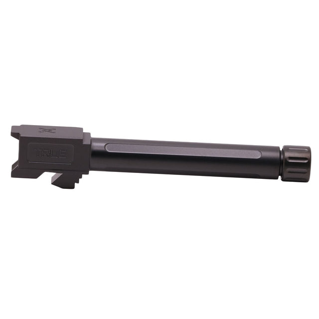 True Precision - Threaded Barrel for Glock 17 - Black DLC