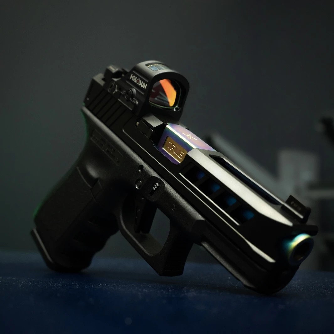 True Precision - Barrel for Glock 19, Copper TiCN Finish