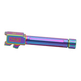 True Precision - Threaded Barrel for Glock 19 - Rainbow