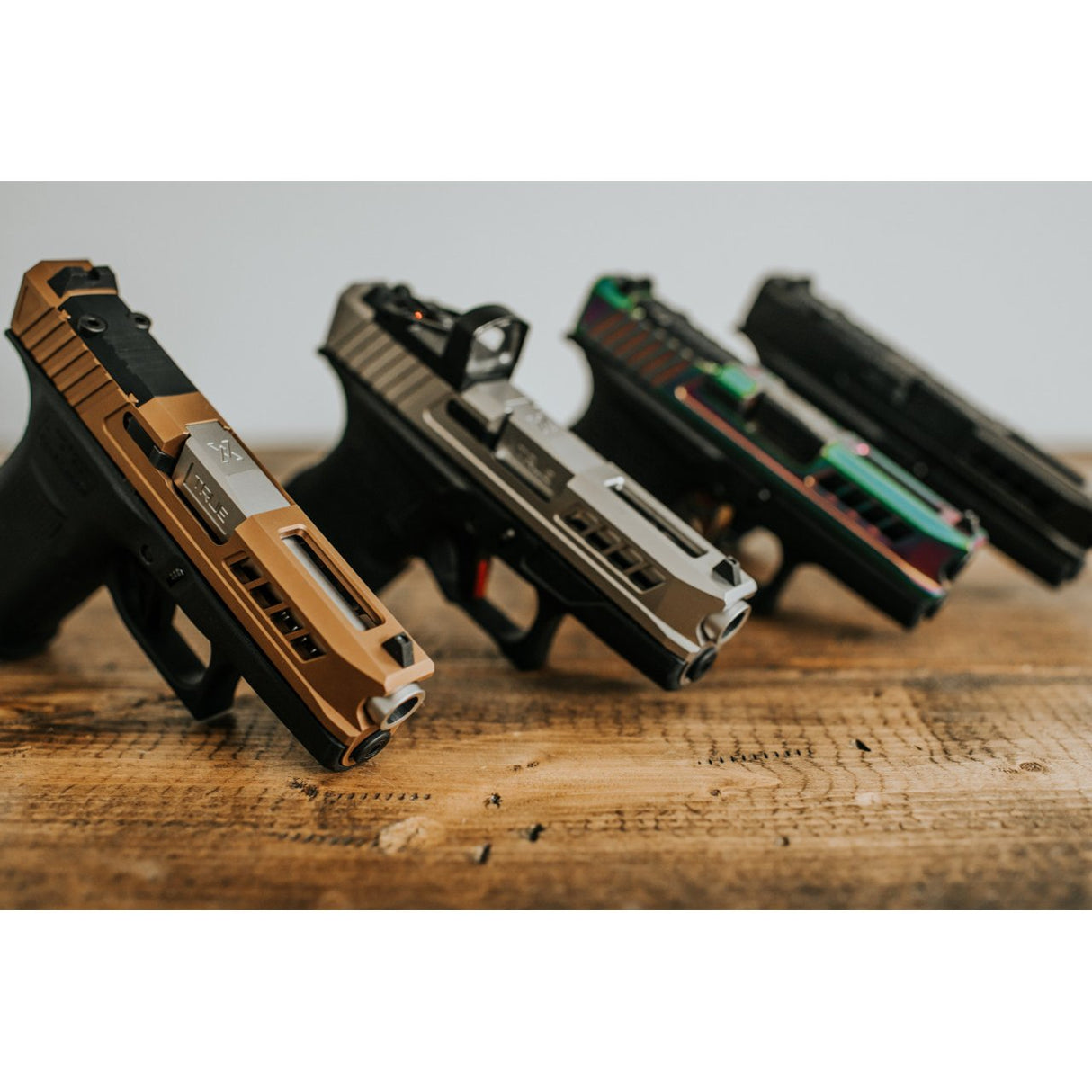 True Precision - Axiom Slide for Glock 43/43X - Gold TiN