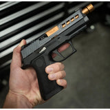 True Precision - Threaded Barrel for Sig P320 Compact 9MM - Black DLC