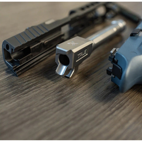 True Precision - Threaded Barrel for Sig P320 Compact 9MM - Black DLC