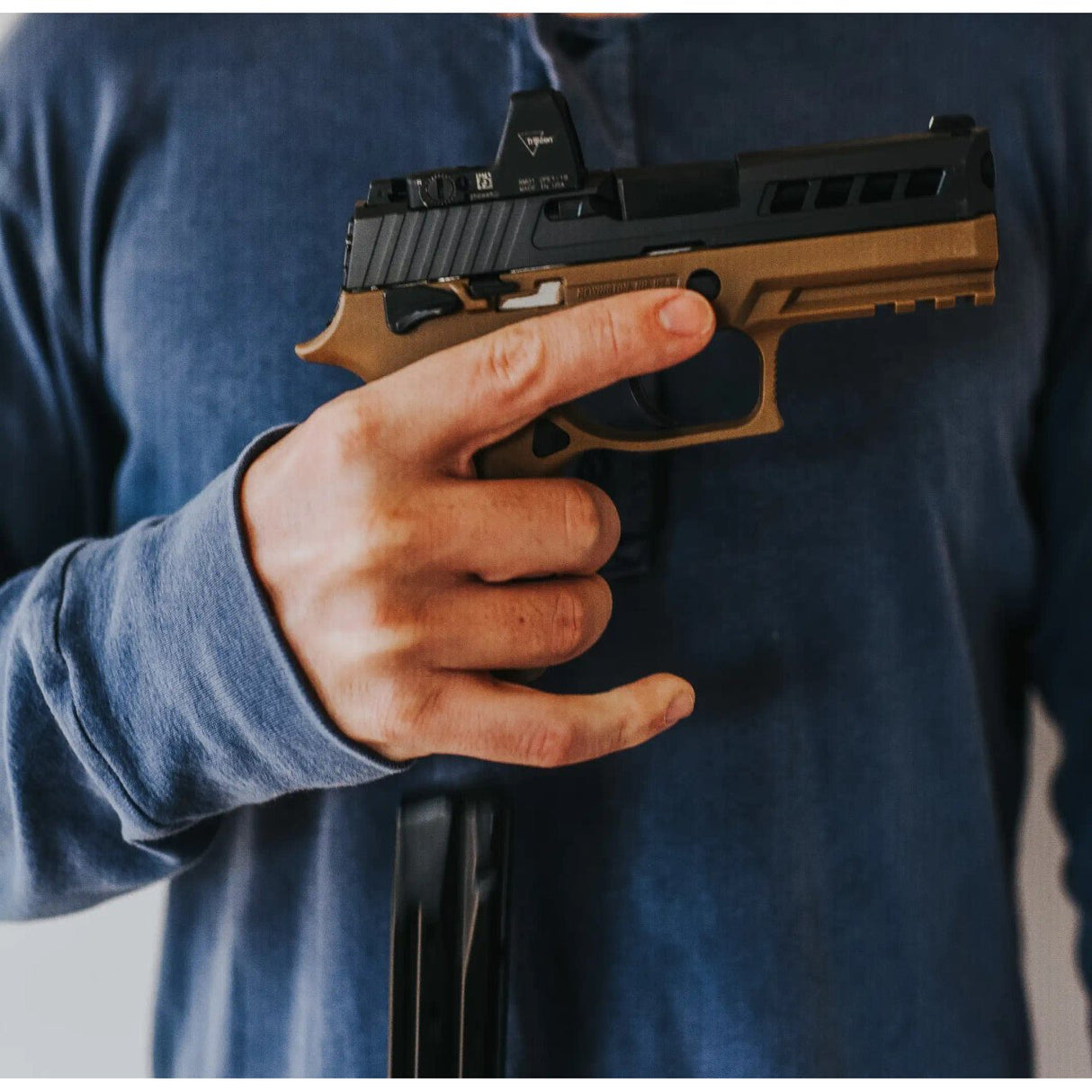 True Precision - Threaded Barrel for Sig P320 Compact - Black