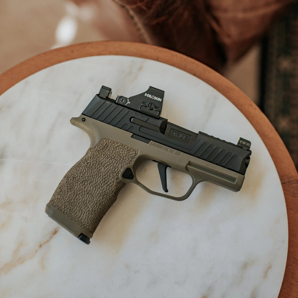 True Precision - 9MM Barrel for Sig P365 - Black DLC