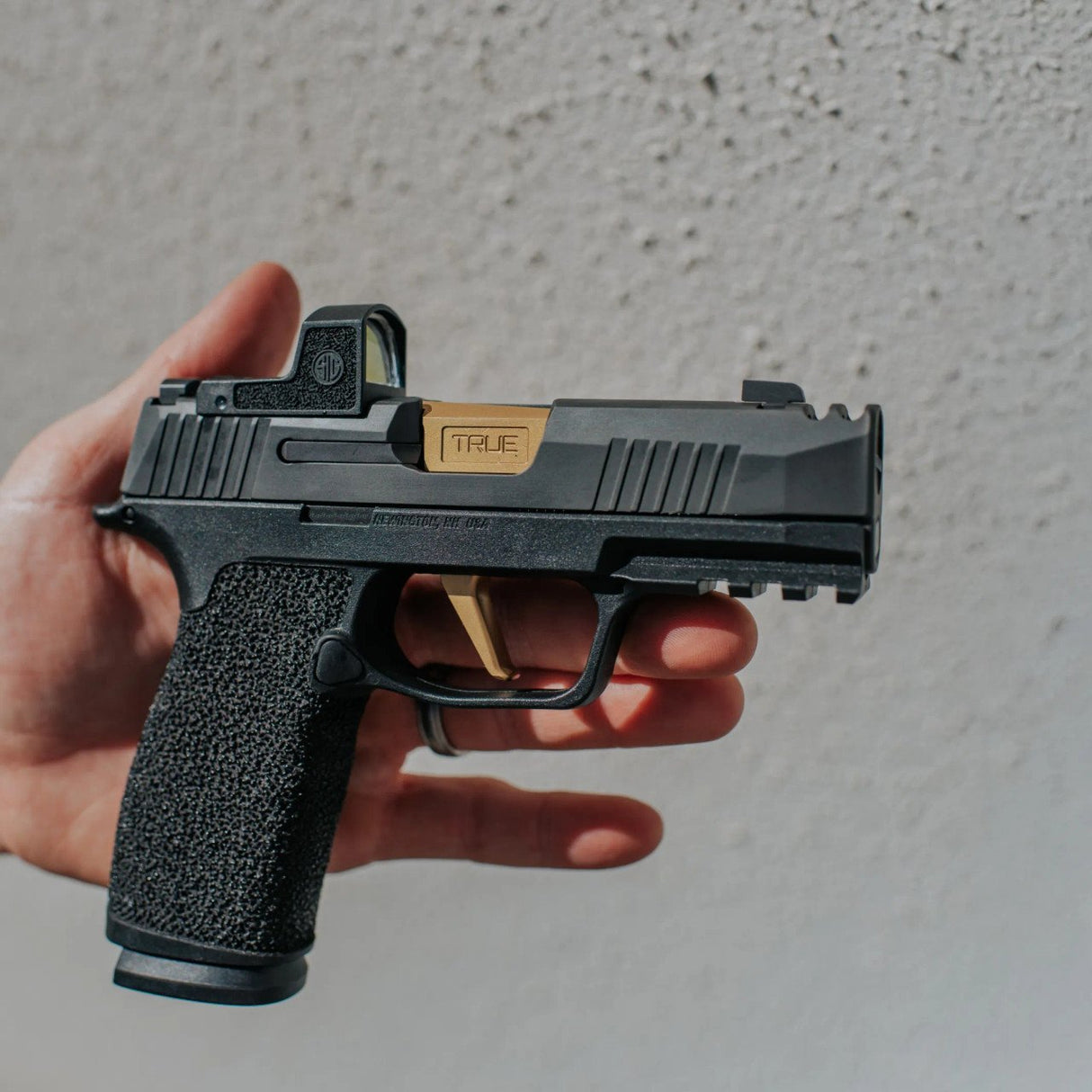 True Precision - 9MM Barrel for Sig P365 - Gold