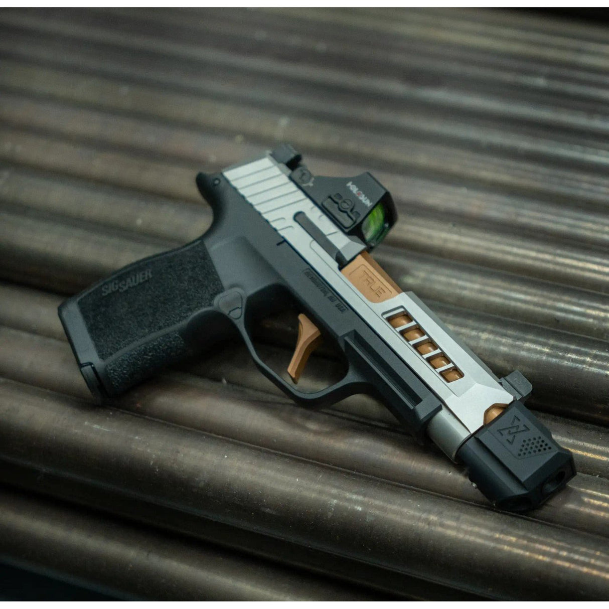 True Precision - True-Lock Compensator for Sig P365 - Silver