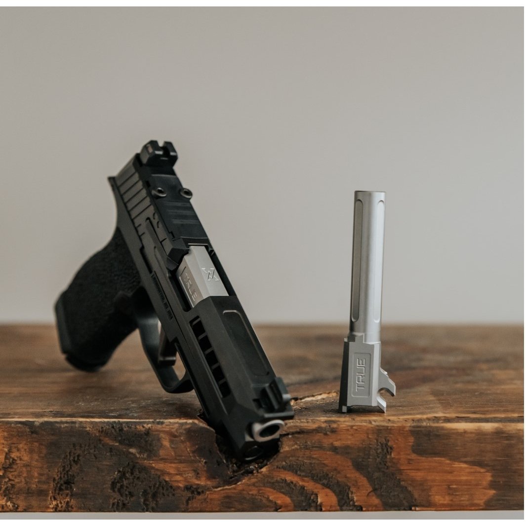 True Precision - 9MM Barrel for Sig P365XL - Black DLC
