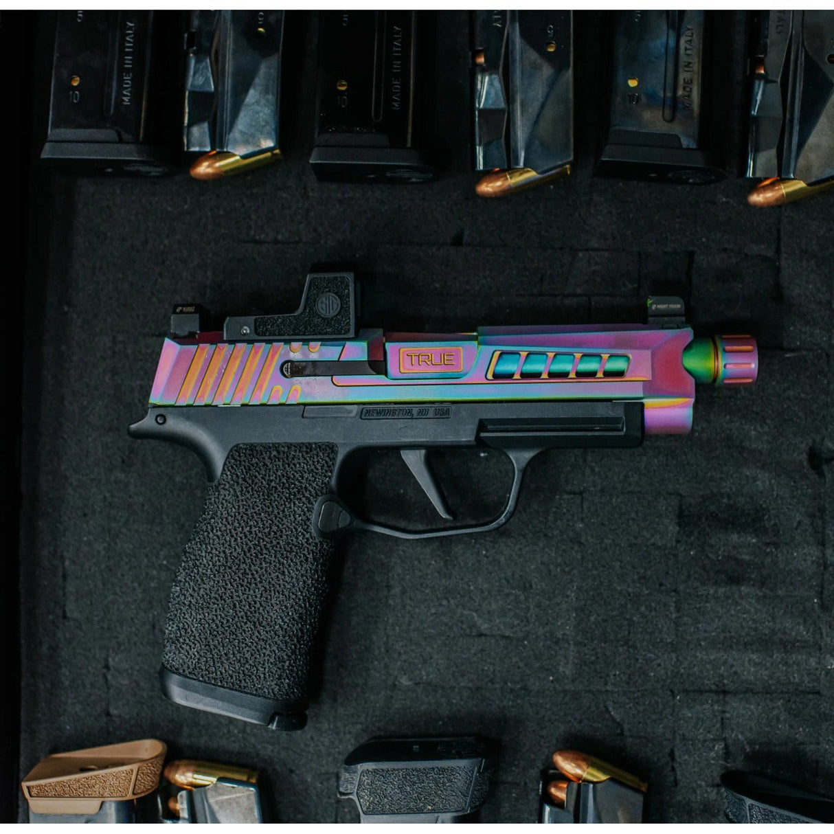 True Precision - Threaded Barrel for Sig P365XL 9MM Copper
