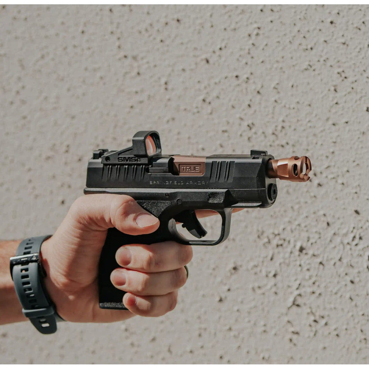 True Precision - Threaded Barrel for Springfield Hellcat 9MM - Black