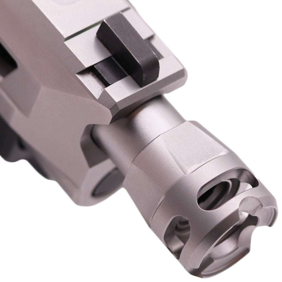 True Precision - Y-Micro Comp 1/2x28 Black DLC