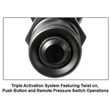 Leapers UTG - LED Flashlight with Adjustable Red Laser