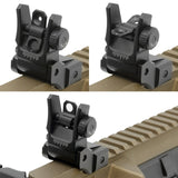 Leapers UTG - Low Profile Flip-Up Rear Sight with DAA