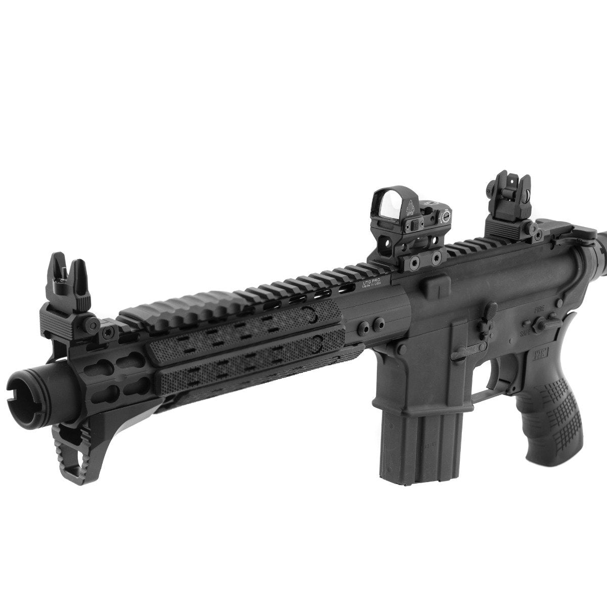 Leapers UTG - Accu-Sync AR15 Flip-Up Rear Sight - Black