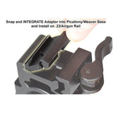 UTG - Low Pro Snap-In Rail Adapter for .22/Airgun