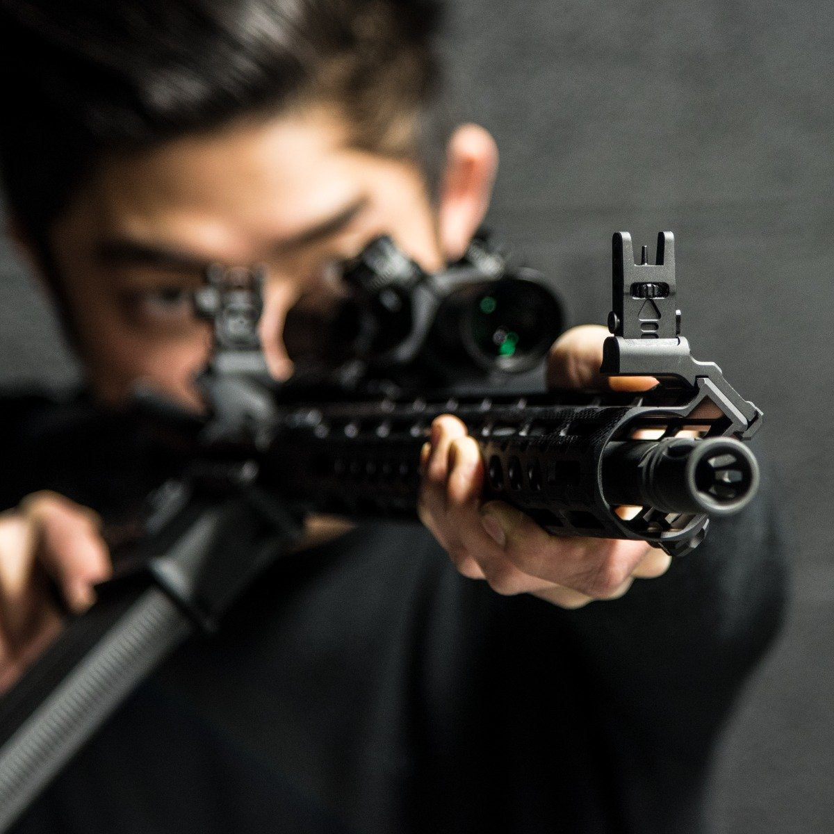 Leapers UTG - Accu-Sync 45 Degree Flip Front Sight - Black