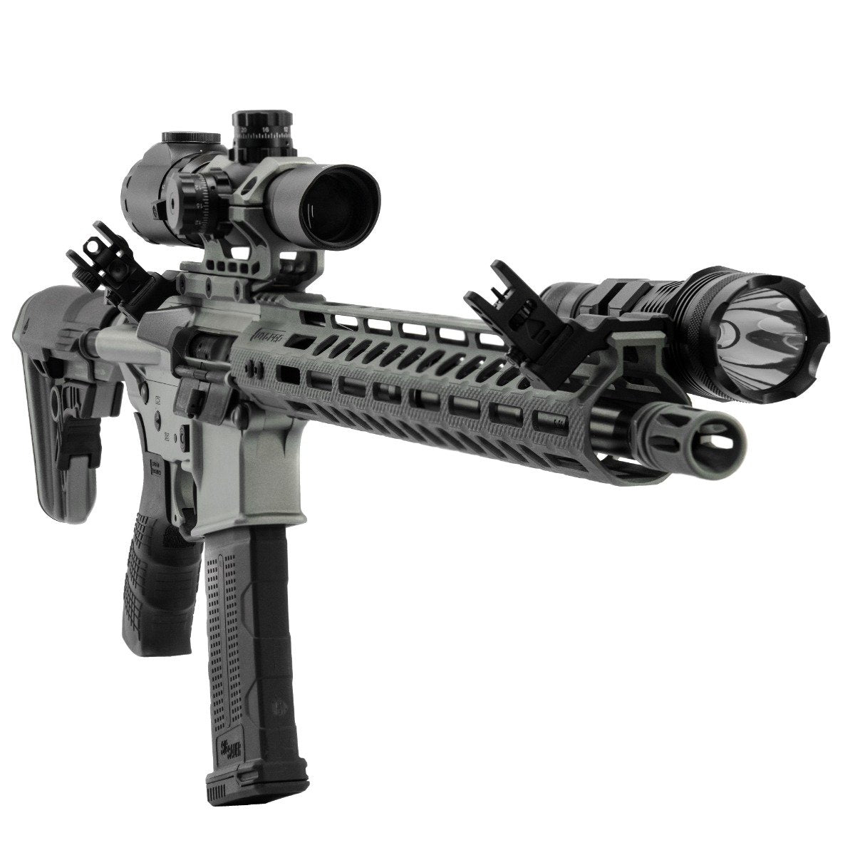 Leapers UTG - ACCU-SYNC 45 Degree Offset Flip Rear Sight