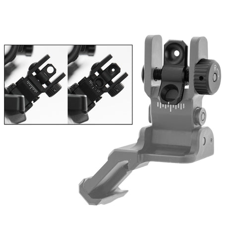 Leapers UTG - ACCU-SYNC 45 Degree Offset Flip Rear Sight