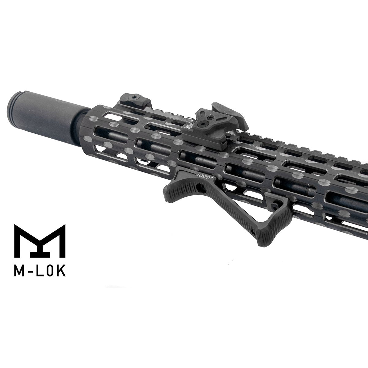 Leapers UTG - Ultra Slim Angled Foregrip M-LOK - Black
