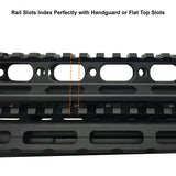 Leapers UTG - 1" SPR Slim Picatinny Riser Mount, 13 Slots, Black