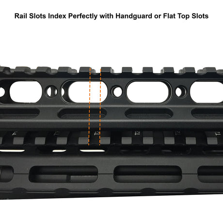Leapers UTG - 1" SPR Slim Picatinny Riser Mount, 13 Slots, Black