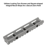 Leapers UTG - Super Slim Picatinny Riser Mount 1/2" Height, 13 Slots