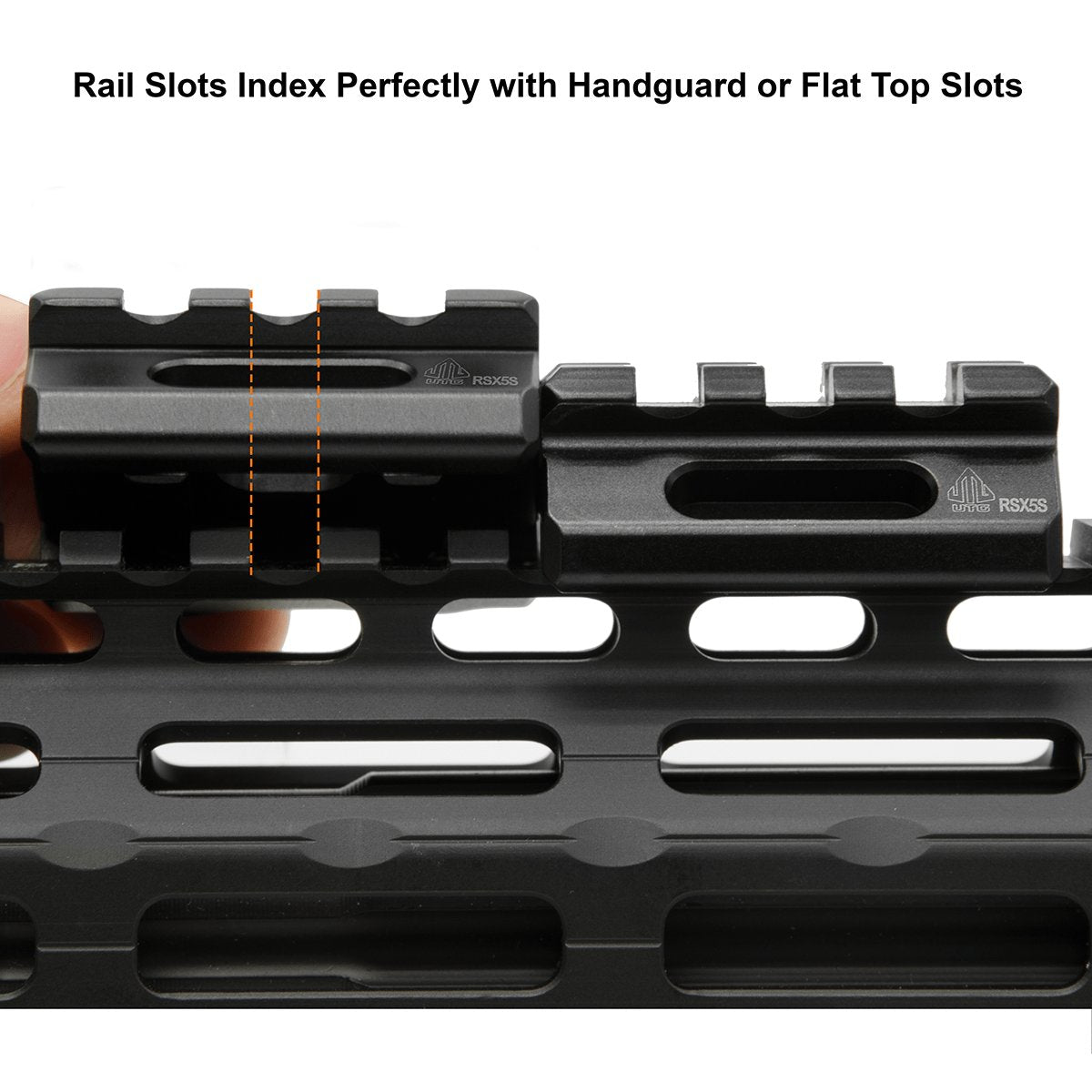 Leapers UTG - Super Slim Picatinny Riser Mount 1/2" Height