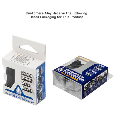 Leapers UTG - Super Slim Picatinny Riser Mount 1/2" Height