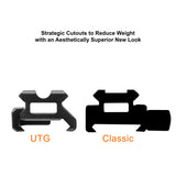 Leapers UTG - Super Slim Picatinny Riser Mount 1/2" Height