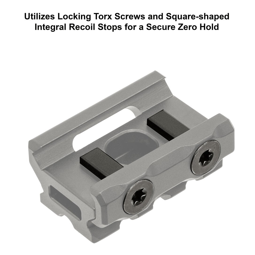 Leapers UTG - Super Slim Picatinny Riser Mount 1/2" Height