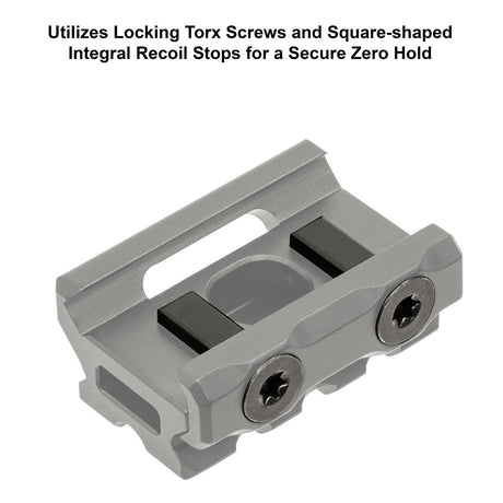 Leapers UTG - Super Slim Picatinny Riser Mount 1/2" Height