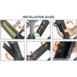 Leapers UTG - PRO Model 4/15 Carbine Quad Rail - Black