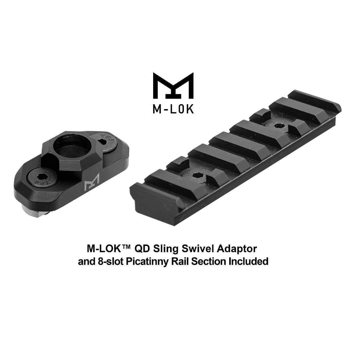Leapers UTG - PRO AR-15 Super Slim M-LOK Carbine Rail - Black